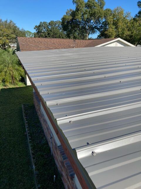 View metal roofing project in Prattville